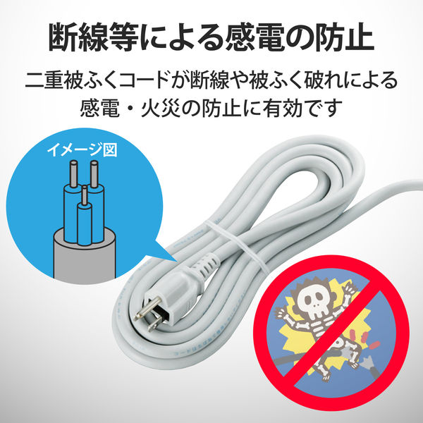 シャープ 純正品 電源ケーブル 電源コード アクオス 約２m - テレビ