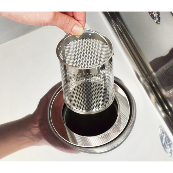 カクダイ ガオナ 防臭ゴミ受け 7.8センチ ステンレス 賃貸 ミニ