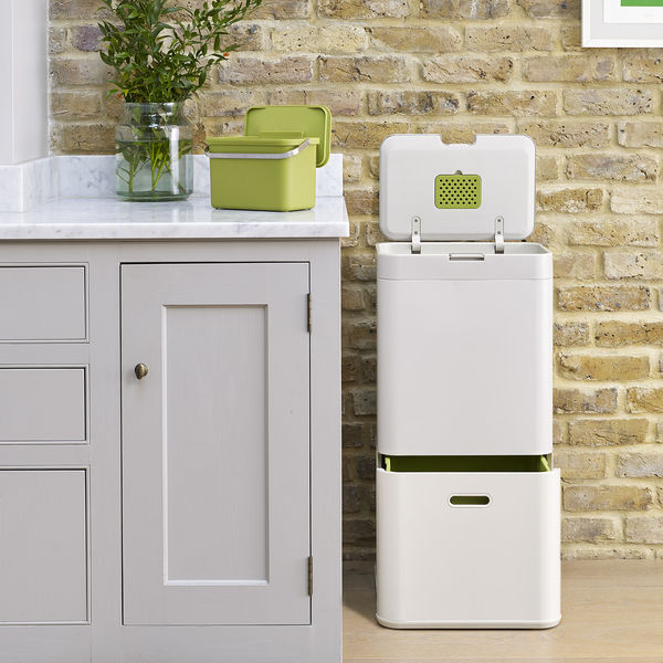 Joseph Joseph トーテム ゴミ箱 24L+36L ストーン （直送品