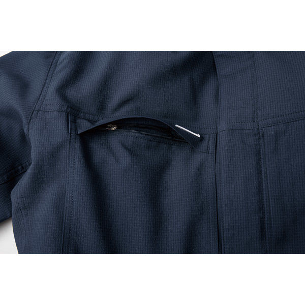 エスケー・プロダクト GE-677グリッドエアーツナギ長袖 ネイビー M 677