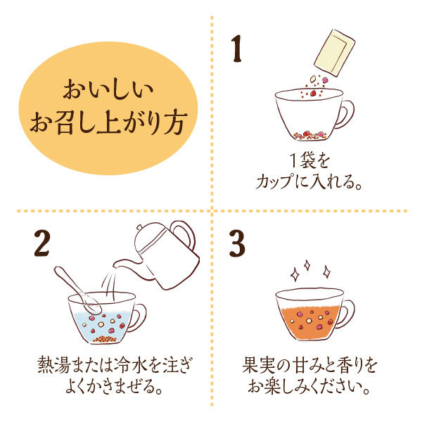 名糖産業 とけだす果実の紅茶アップル&ピーチ 1パック（5本入