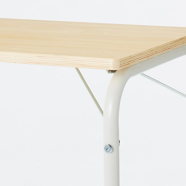 無印良品 スチールパイプテーブル 折りたたみ式 良品計画 - アスクル