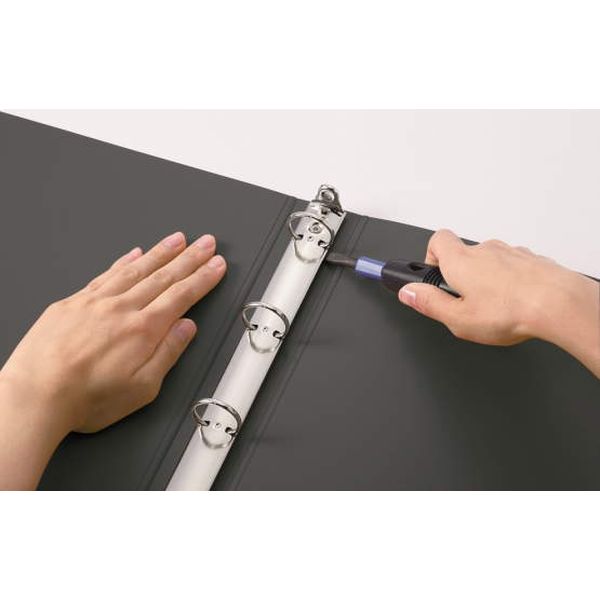 ライオン事務器 マニュアルまるごとファイル レッド MF-443