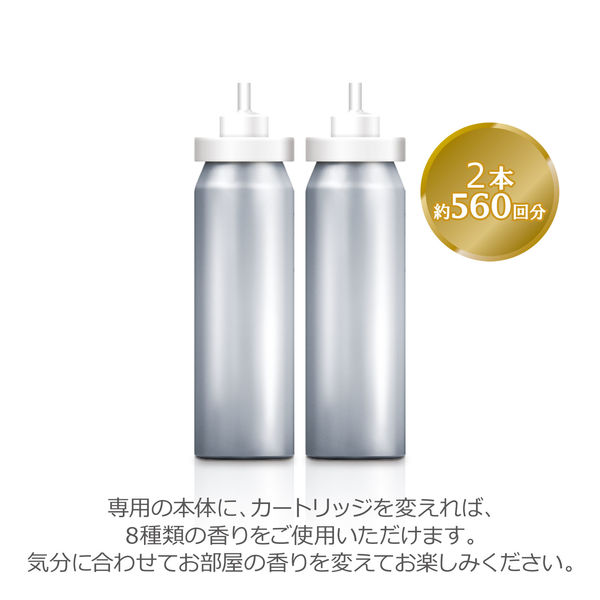 グレード 消臭 センサー&スプレー ラベンダー＆バニラの香り 付け替え用 18mL （2本入） 詰め替え 芳香剤 消臭剤 ジョンソン