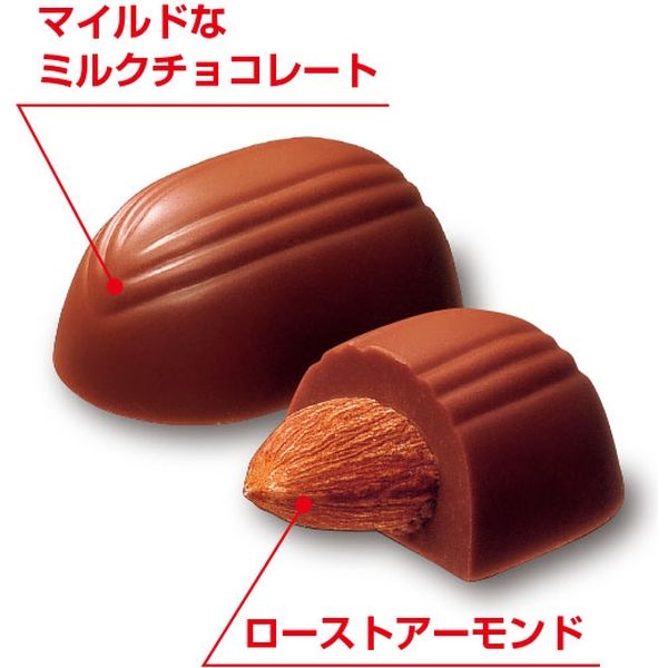 meito アーモンドチョコレート760g 12袋 - アスクル