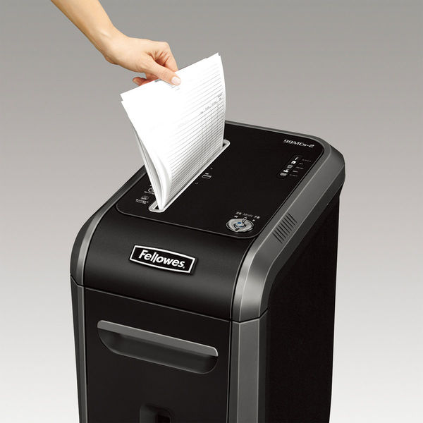 美品　/フェローズ　マイクロカット電動 シュレッダー CRC46270 A4 マイクロクロスカットシュレッダー (34L/最大15枚細断) 99MCs