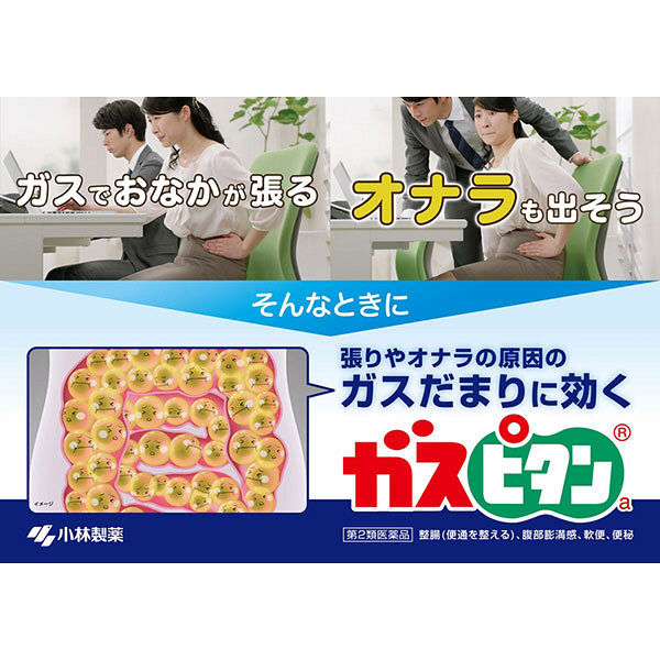 ガスピタンa 18錠 小林製薬【第3類医薬品】 - アスクル