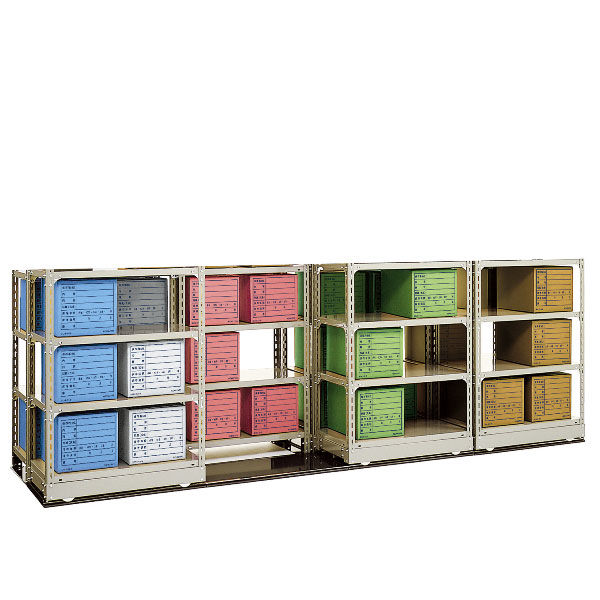 コクヨ 文書保存箱（カラー・フォルダー用） B4/A4用 白 40枚 書類収納