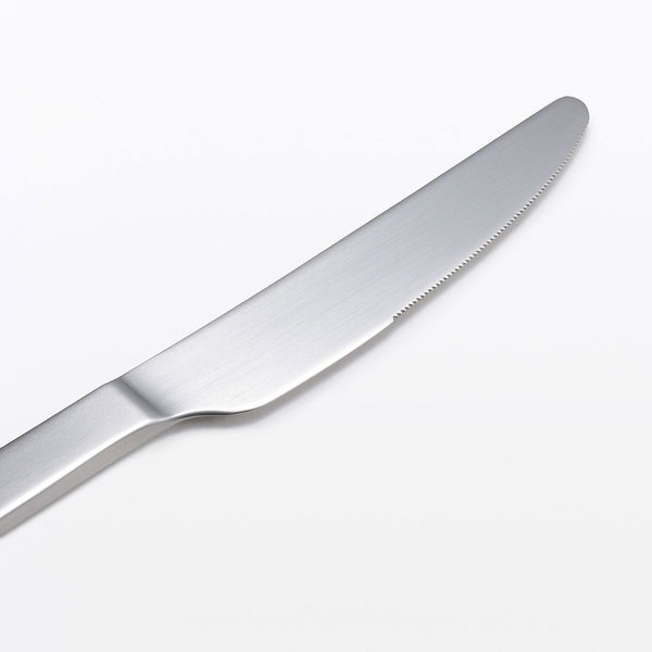 [専用出品]ヨーロッパ刻印あり 小さなシルバーテーブルナイフ3本 クリストフル パール2 2405 テーブル3点セット ステンレス製