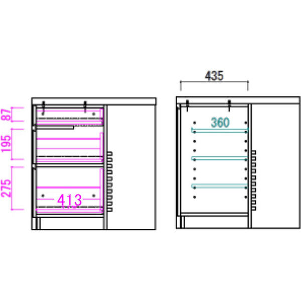 【軒先渡し】 関家具 アイランドカウンター ミーア カウンター ブラウン 幅1400×奥行800×高さ850mm MIA140 1台（直送品） ブラウン 幅1400×奥行800×高さ850mm モリタインテリア工業 1400mm 奥行 800mm 高さ 850mm