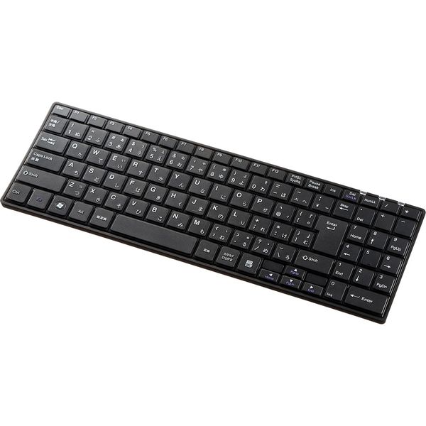 ワイヤレスキーボード 無線 パンタグラフ コンパクト フルサイズ