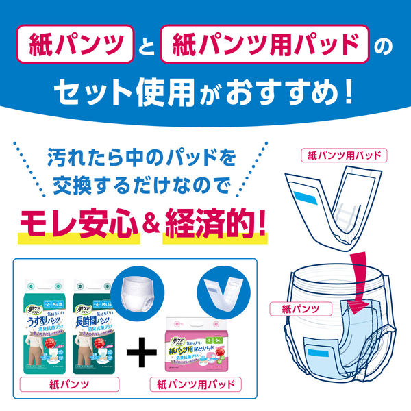 特別オファー 肌ケア アクティ ふんわりフィット紙パンツ用尿とりパッド2回分 おむつ・パンツ