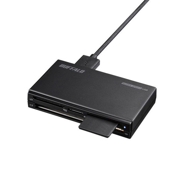 バッファロー カードリーダー BSCR500U3BK USB3.0 マルチカード