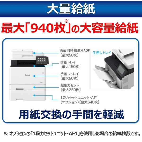 キヤノン Canon レーザープリンター Satera MF745Cdw A4 カラーレーザー FAX複合機（取寄品）