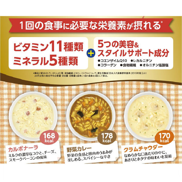 DHC プロティンダイエット スープパスタ 7袋 3個セット - ダイエット食品