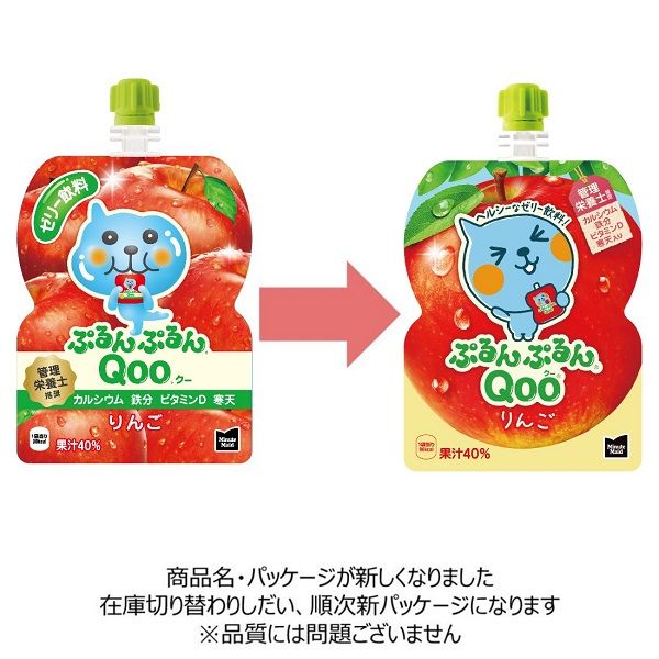 ミニッツ メイド Qoo ぷるんぷるんQoo りんご 125g 1箱（6個入