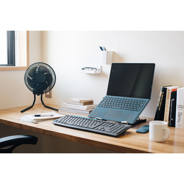 シロカ コードレス扇風機 ダークグリーン SF-PC171GD 1台 - アスクル