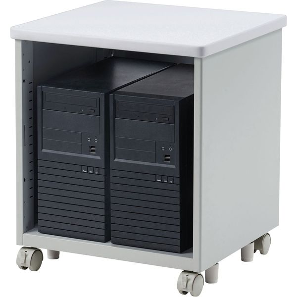 サンワサプライ 機器収納ボックス（W500×D480mm） EA-CPU6 1台（直送品