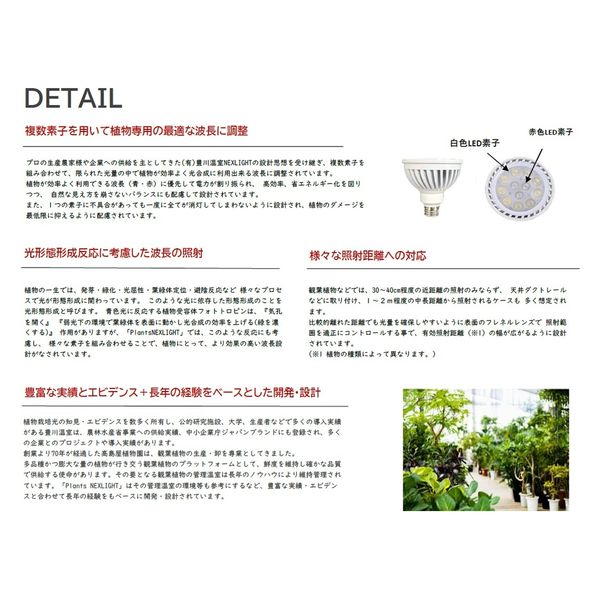 高島屋植物園 Plants NEXLIGHT PAR30 BLACK NL-PAR30-BC95 1個（直送品