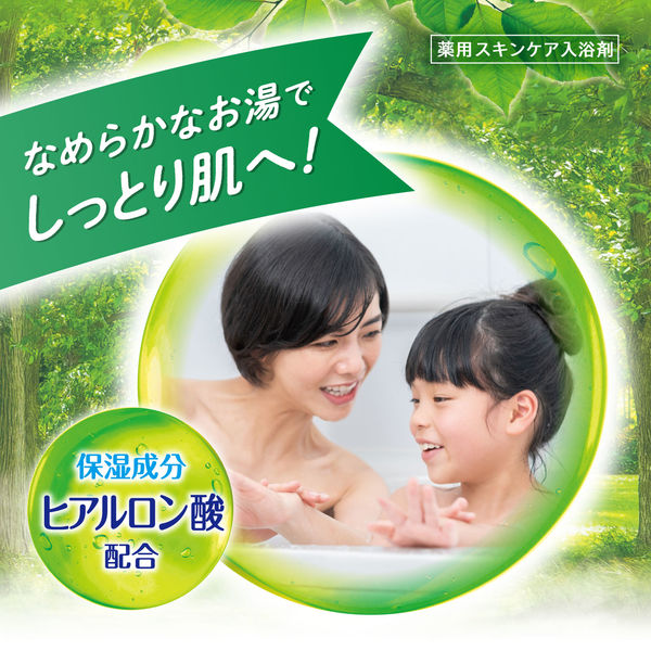 HERSバスラボ ボトル 森の香り 540g 1本 白元アース （透明タイプ