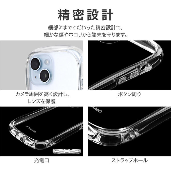iPhone 15/iPhone 14 耐傷・耐衝撃ハイブリッドケース「ViAMO