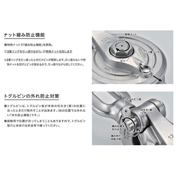浅野金属工業 強力ダルマブロックPB型(ベアリング入) AK1856 1個