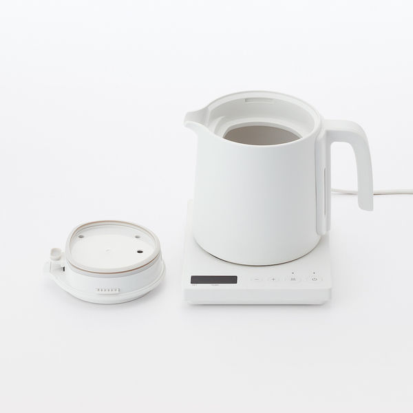 無印良品 温度調節機能付き 電気ケトル 0.8L MJ-KEC08 良品計画 無印良品 温度調節機能付き 電気ケトル 0.8L MJ-KEC08 良品計画