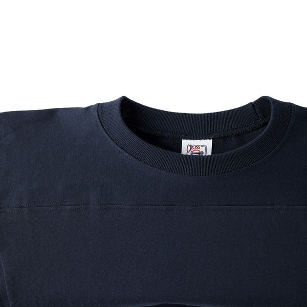 CROSS&STITCH オープンエンドフットボールTee Tシャツ 七分袖