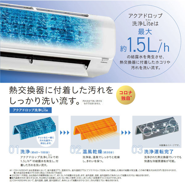 ☆ジモティ割あり☆ コロナ ルームエアコン ていたし CSHN2222R 2 2kw 23年製 室内機分解洗浄済み TK3921  売買されたオークション情報 落札价格 【au payマーケット】の商品情報をアーカイブ公開