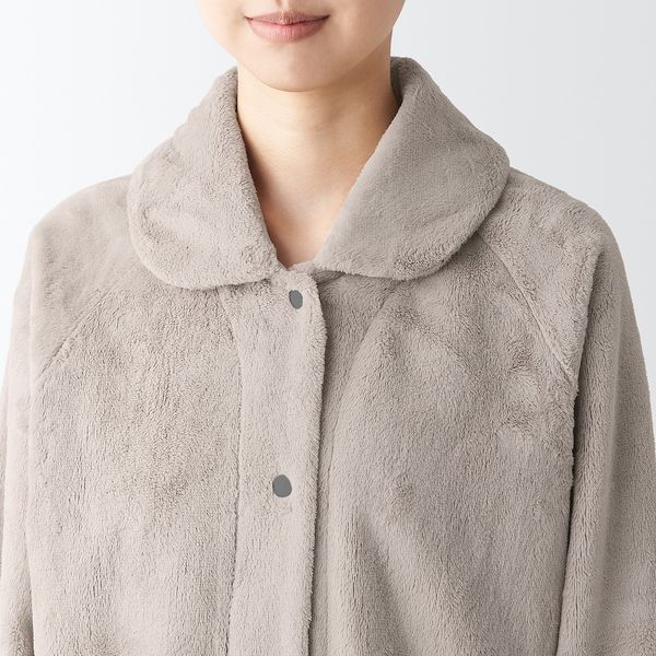 レディース】無印良品 婦人 静電気が起きにくい 着る毛布