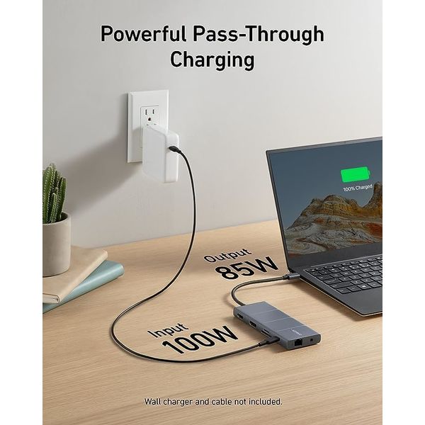 Anker 565 USB-C ハブ (11-in-1) Amazon.com: Anker USB C Hub, 11-in-1 Docking Station Dual