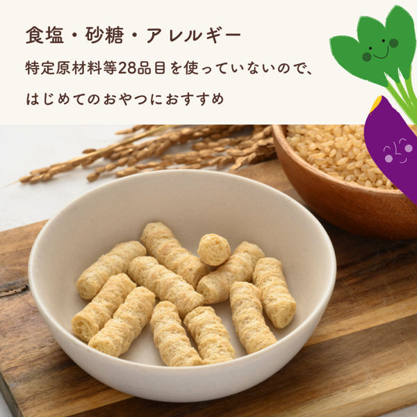 MiL 玄米スティック(6種の野菜としらす) 4582595032780 6個