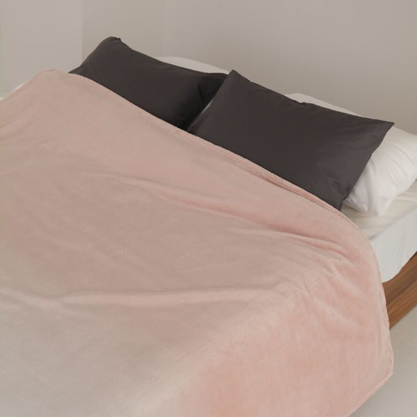 nishikawa 西川 バイカラー毛布 hauu もちもちブランケット