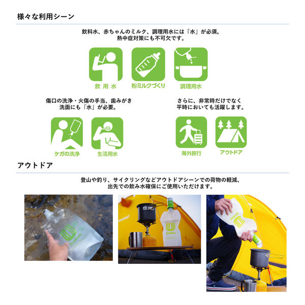 キッツマイクロフィルター 携帯用浄水器 デリオス本体&ウォーター