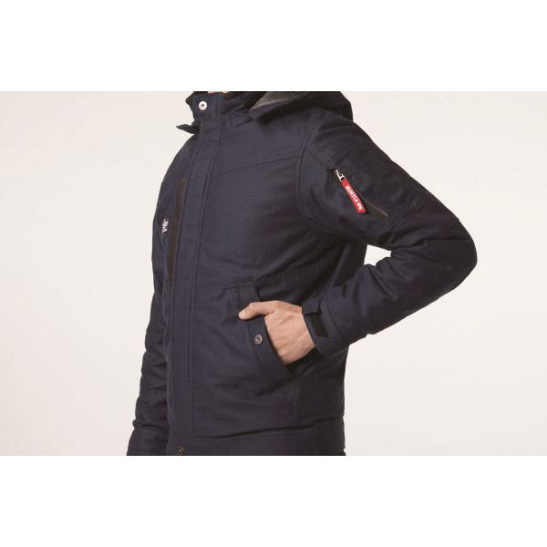 サーモクラフト対応 防寒ジャケット（大型フード付）（ユニセックス）[バートル/8210] S-3XL ｜作業服・作業着の通販なら【公式】イワキユニフォームオンラインショップ