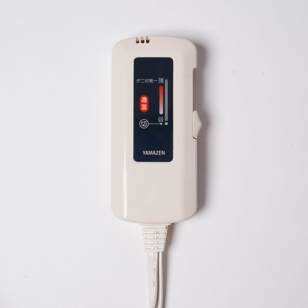 YAMAZEN 洗える 電気ひざ掛け毛布 120×60cm 表フランネル・裏