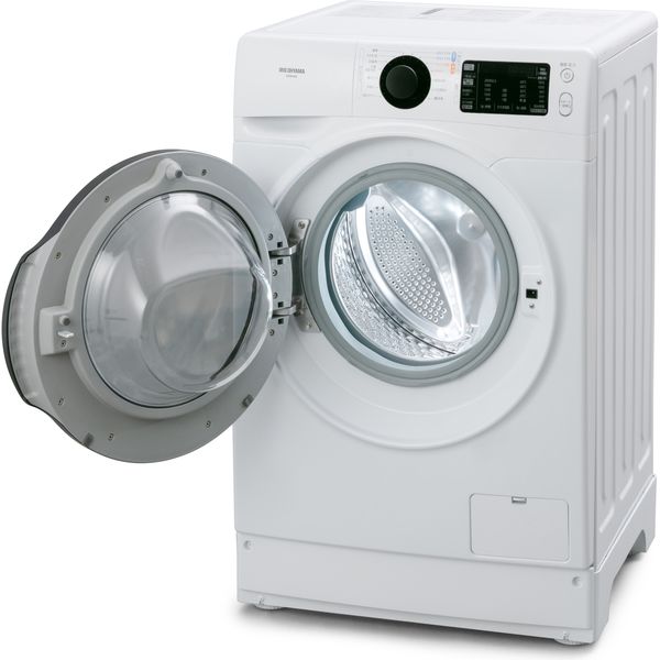 【設置込】アイリスオーヤマ ドラム式洗濯機 8.0kg HD81AR-W 1台（直送品）