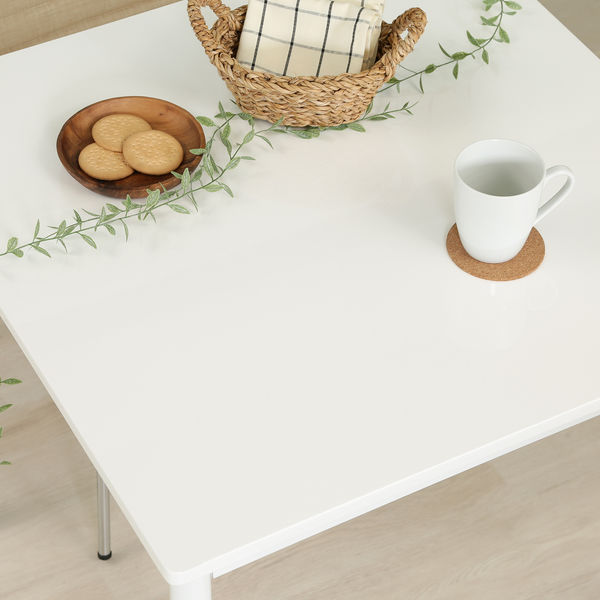 不二貿易 シュクル ダイニングテーブル 幅750×奥行750×高さ720mm 84132