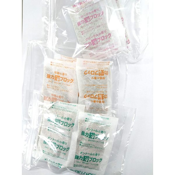 ニチリウ永瀬 強力猫ブロック(分包タイプ) 13g×6個×3種