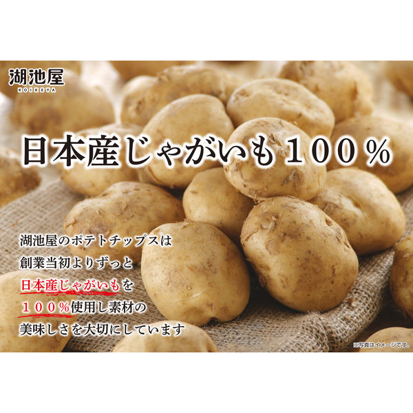 湖池屋 スリムバッグ ピュアポテト 厚切りひとくちカット