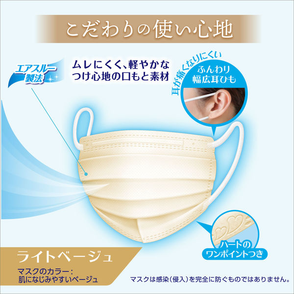 白元アース ビースタイル プリーツマスク ふつうサイズ 涼やか