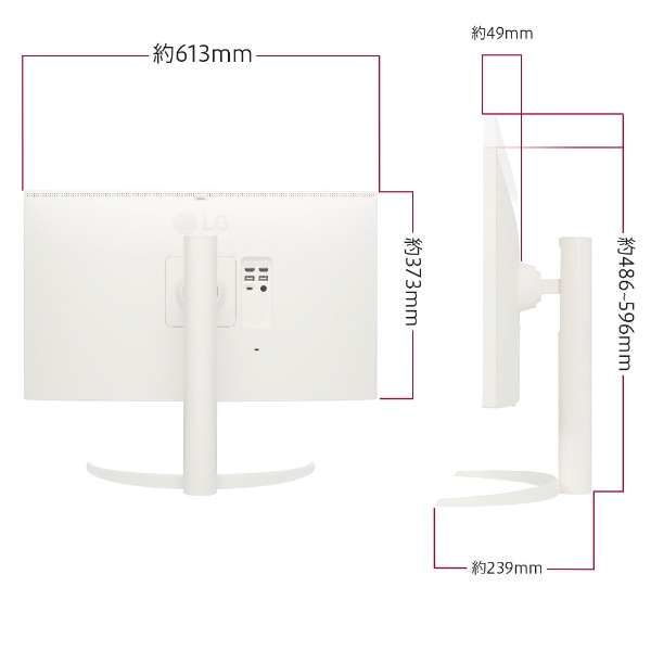 LGエレクトロニクス(LG) 27SR75U-W LG MyView Smart Monitor 27