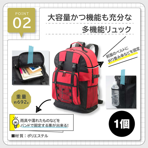 3日間を生き延びる防災セット 1人用 ブルー 防災リュック 防災