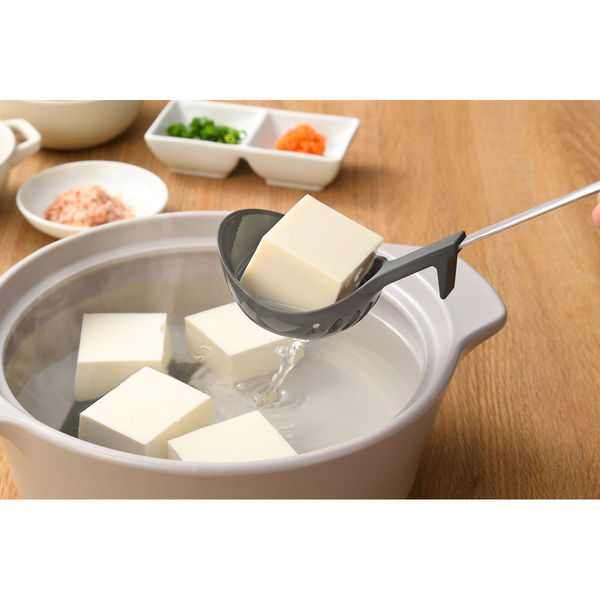 オークス 水切りおたま LES3220 1個（直送品） - アスクル