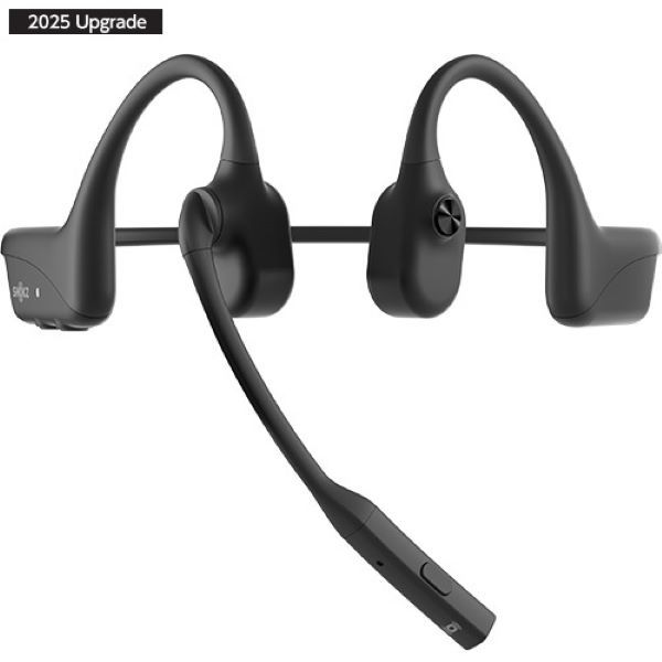 ブルートゥースイヤホン 耳かけ型 骨伝導 OpenComm2(2025) Black [骨