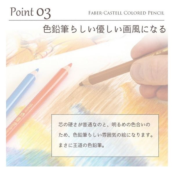ファーバーカステル ポリクロモス色鉛筆 120色木箱 110013 1個