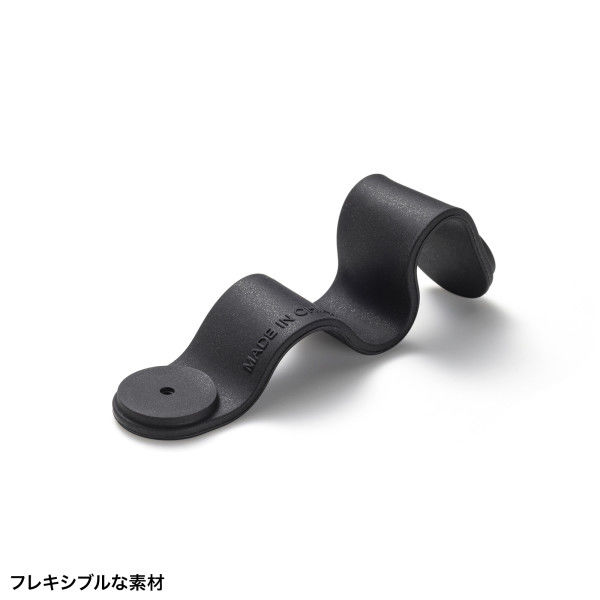 ♪ モブ　ケーブルクリップ　ブラック 楽天市場】モブ ケーブルクリップ コードクリップ まとめる 便利