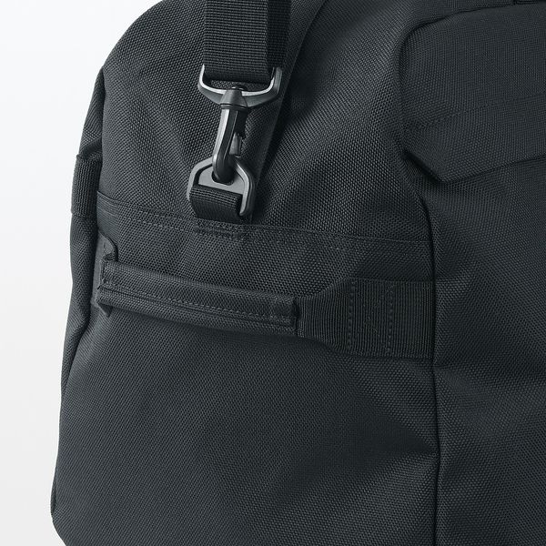 無印良品 撥水ボストンバッグ 黒 良品計画 - アスクル