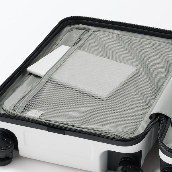 無印良品 バーを自由に調節できる ハードキャリーケース 36L