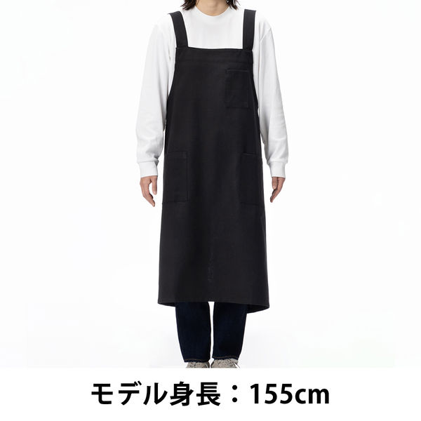 エプロン】レップ リサイクルコットンを使ったバッククロス